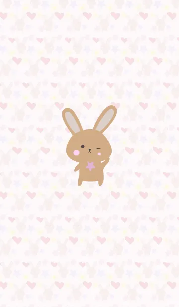 [LINE着せ替え] Lots of rabbits 14の画像1