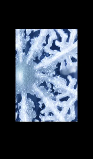 [LINE着せ替え] 雪の結晶#ab_3。の画像1