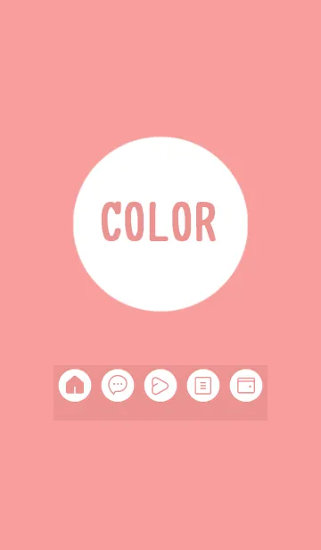 [LINE着せ替え] red color A16の画像1