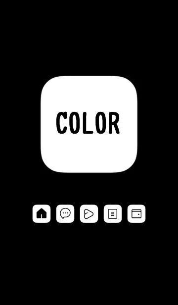 [LINE着せ替え] bw color B20の画像1