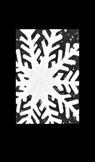 [LINE着せ替え] 雪の結晶#ab_29。の画像1