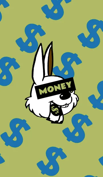 [LINE着せ替え] マネー ラビット 308の画像1