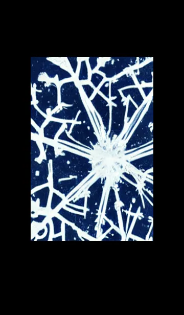[LINE着せ替え] 雪の結晶#ab_24。の画像1