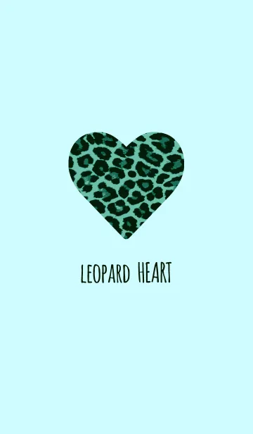 [LINE着せ替え] レオパード ハート 67の画像1