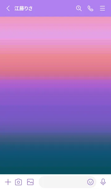 [LINE着せ替え] シンプル グラデーション _62の画像2