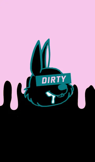 [LINE着せ替え] ダーティ ラビット 132の画像1