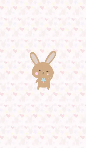 [LINE着せ替え] Lots of rabbits 15の画像1