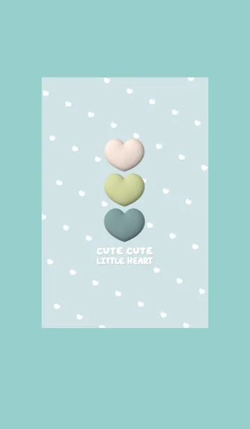 [LINE着せ替え] Cute Cute Little Heart New 32の画像1