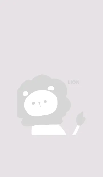 [LINE着せ替え] 白ライオンの画像1