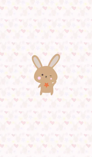 [LINE着せ替え] Lots of rabbits 16の画像1