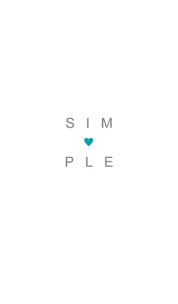 [LINE着せ替え] SIMPLE HEART-55の画像1