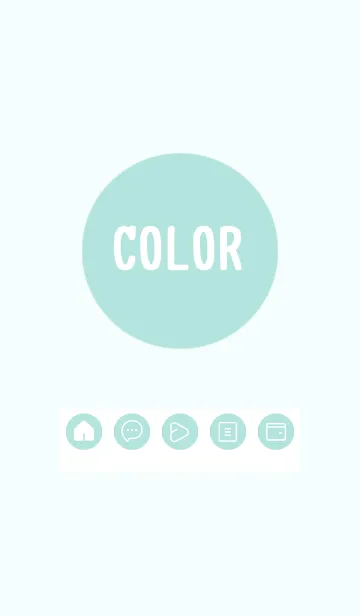 [LINE着せ替え] green color A38 modfiedの画像1