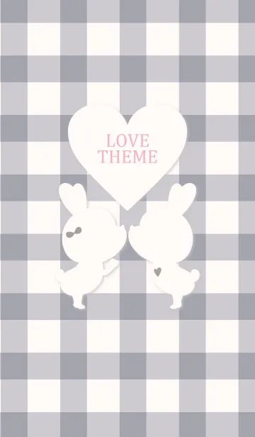 [LINE着せ替え] LOVE THEME CHECK 12の画像1