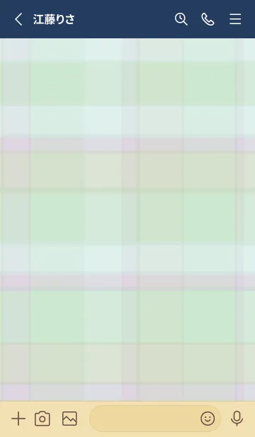 [LINE着せ替え] くすみカラーチェック25の画像2