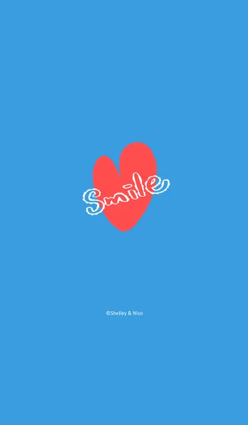 [LINE着せ替え] Smile Love J-Indigo (Bl1)の画像1