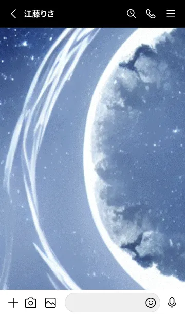 [LINE着せ替え] 月の海 海の空#ac_18。の画像2