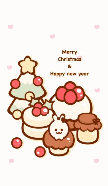 [LINE着せ替え] Little Christmas bakery 4の画像1