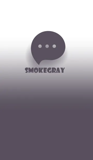 [LINE着せ替え] Smoke Gray & White Theme V.3 (JP)の画像1