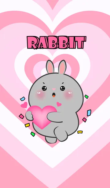 [LINE着せ替え] Rabbit Like Pink Color Theme (JP)の画像1
