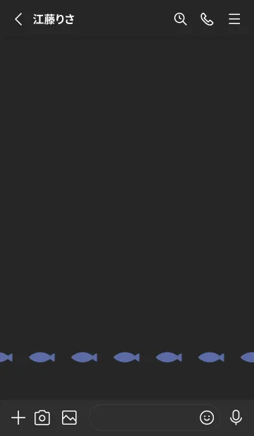 [LINE着せ替え] ねことおさかな(くすみ4-06)の画像2