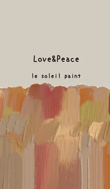 [LINE着せ替え] 油絵アート【le soleil paint 285】の画像1