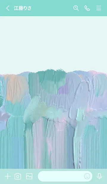 [LINE着せ替え] 油絵アート【le soleil paint 287】の画像2