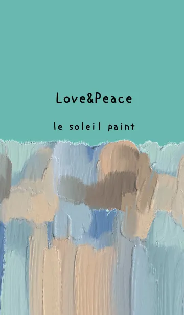 [LINE着せ替え] 油絵アート【le soleil paint 288】の画像1