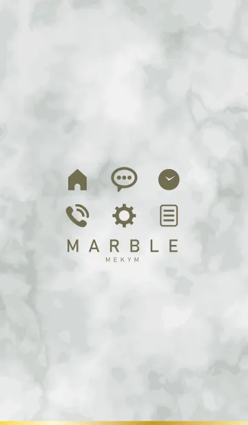 [LINE着せ替え] Marble / SIMPLE ICON 22の画像1