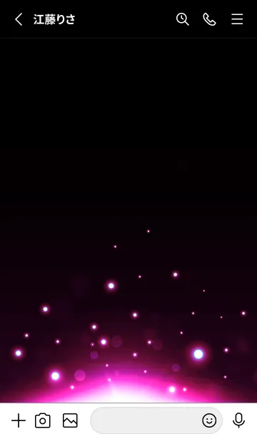 [LINE着せ替え] PINKLIGHT-NIGHT 31の画像2