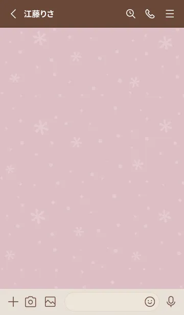 [LINE着せ替え] 結晶9<ピンク>の画像2