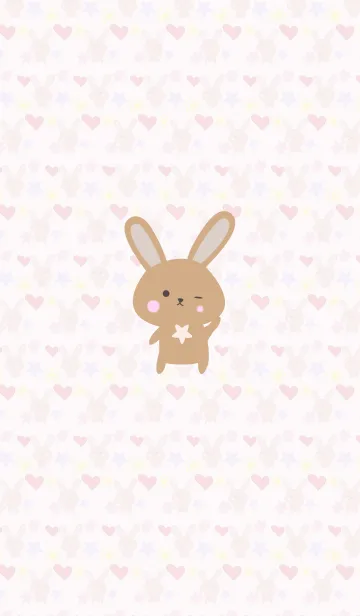 [LINE着せ替え] Lots of rabbits 18の画像1