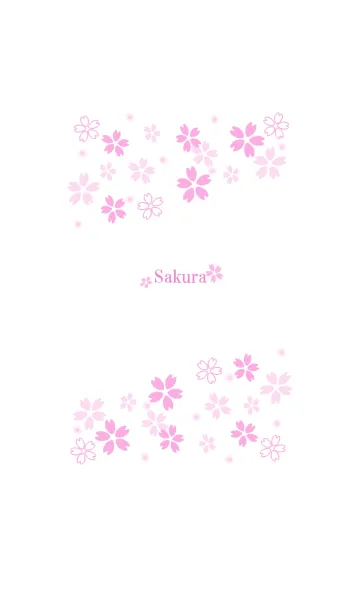 [LINE着せ替え] Sakura さくらの画像1