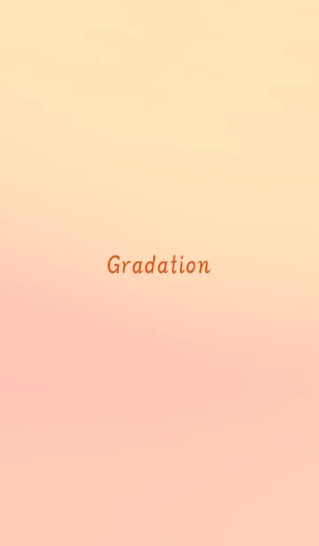 gradation YELLOW&PINK 31の着せ替えメイン画像