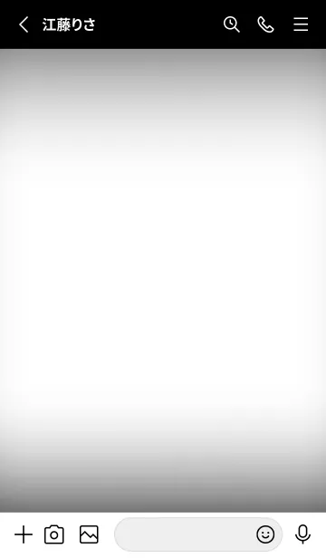 [LINE着せ替え] White Neon Theme V3 (JP)の画像2