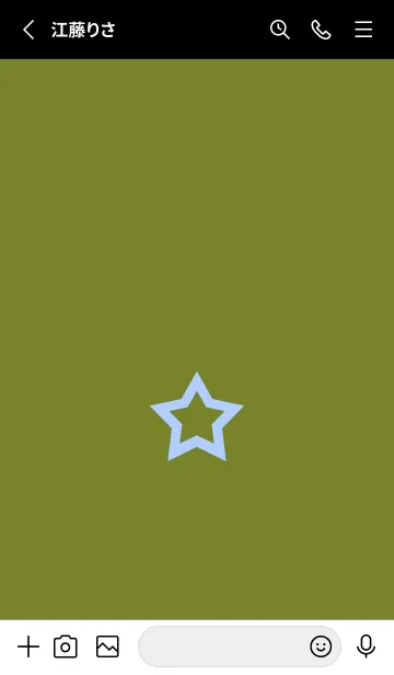 [LINE着せ替え] シンプル ロック スター 20の画像2