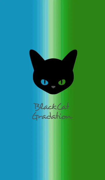 [LINE着せ替え] ブラック キャット 106の画像1