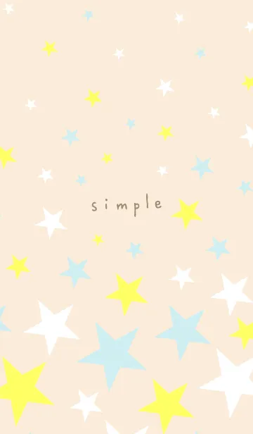 [LINE着せ替え] かわいいお星様19の画像1