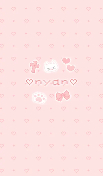 [LINE着せ替え] ♡ nyan ♡ 量産型 地雷系 レッドの画像1