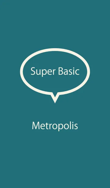 [LINE着せ替え] Super Basic Metropolisの画像1