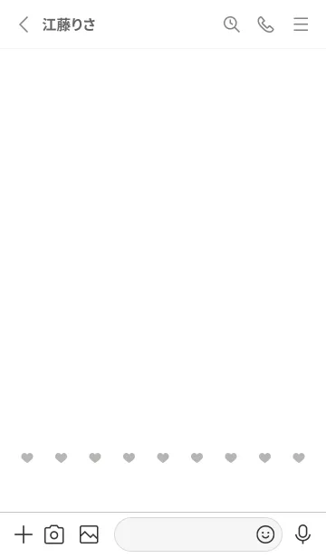 [LINE着せ替え] ねことハート/2(くすみ2-04)の画像2