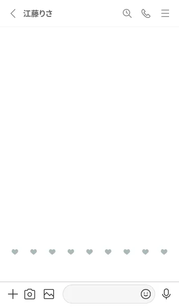 [LINE着せ替え] ねことハート/2(くすみ2-05)の画像2