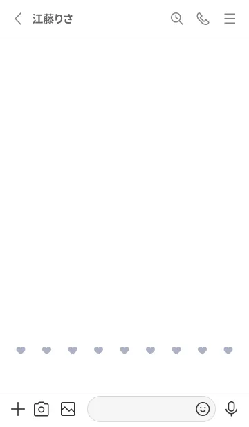 [LINE着せ替え] ねことハート/2(くすみ2-06)の画像2