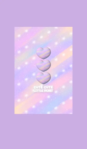 [LINE着せ替え] Cute Cute Little Heart JPN Newの画像1
