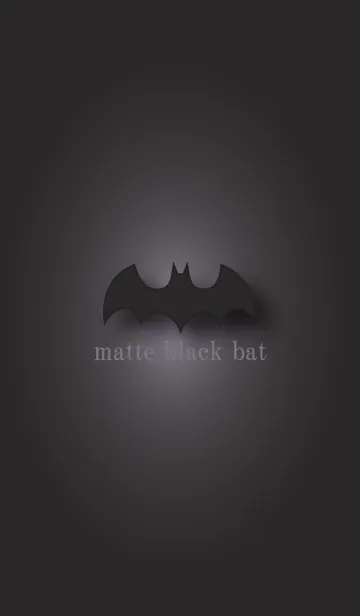 [LINE着せ替え] matte black bat 5の画像1