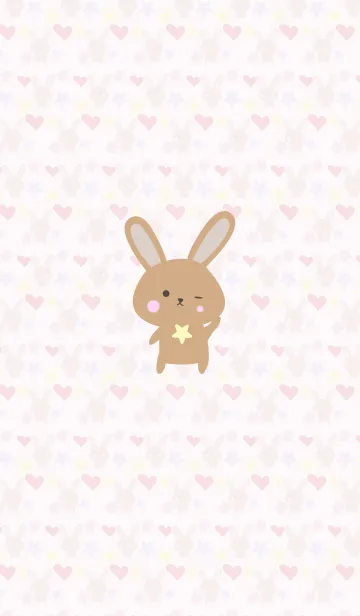 [LINE着せ替え] Lots of rabbits 20の画像1