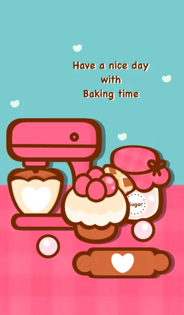 [LINE着せ替え] Time for baking 2の画像1