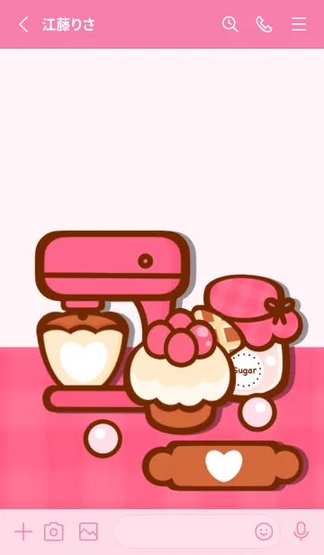[LINE着せ替え] Time for baking 2の画像2
