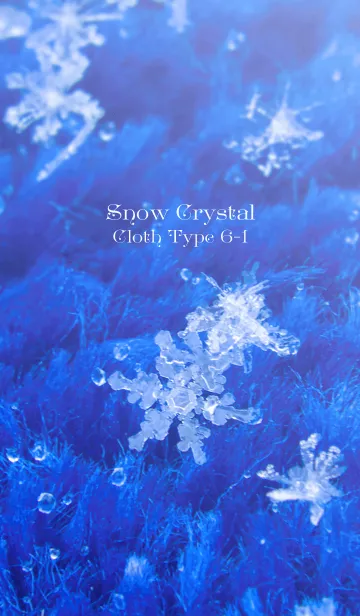 [LINE着せ替え] Snow Crystal Cloth Type 6-1の画像1