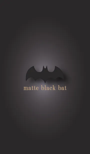 [LINE着せ替え] matte black bat 6の画像1