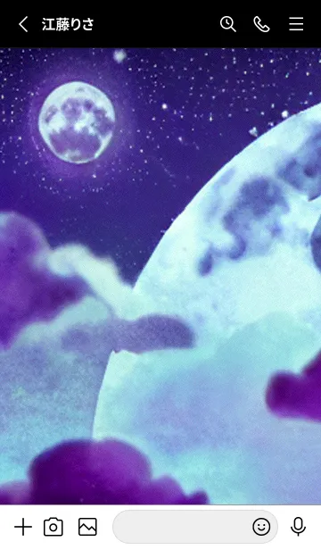 [LINE着せ替え] 月の海 海の空#ag_21。の画像2
